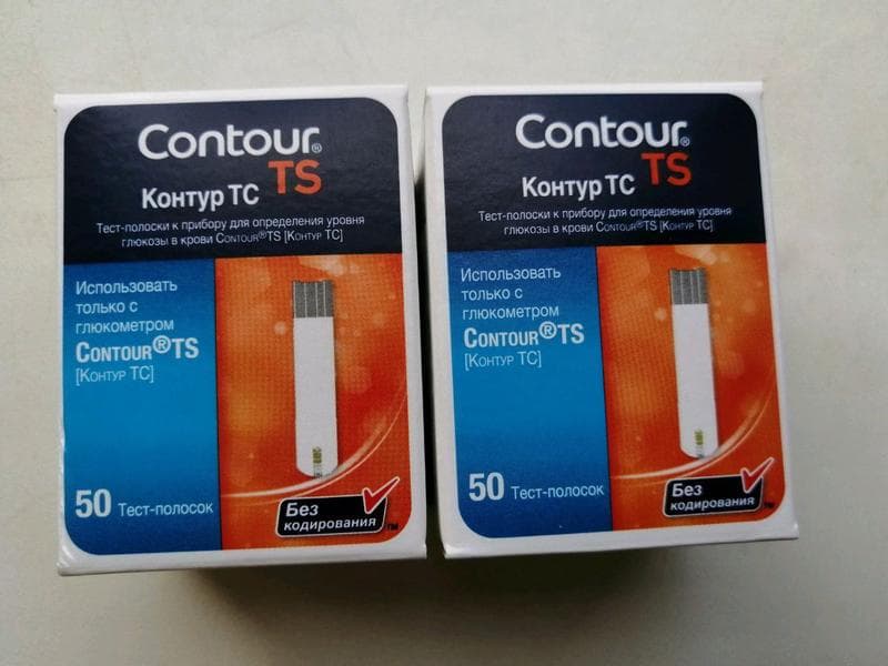 Тест-полоски Contour TS — фото из отзыва «Надежный глюкометр Контур ТС с доступными тест-полосками» (2 из 2)