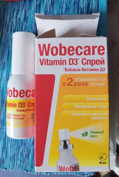 Wobecare Витамин D (Wobecare) — фото из отзыва «Вобэкэа - итальянский супер препарат»