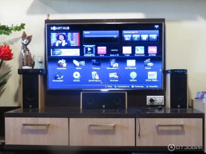 Телевизор Samsung UE40D6100 — фото из отзыва «Хорошее качество изображения» (1 из 2)