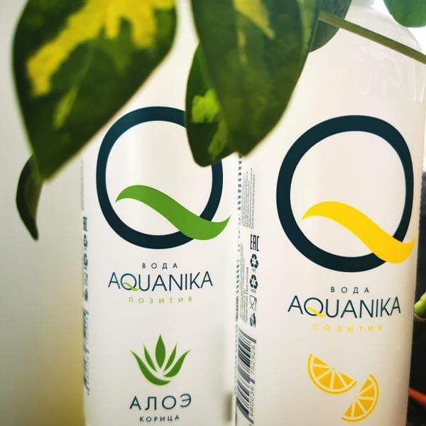 Питьевая вода Aquanika positive — фото из отзыва «Вкусная и полезная вода»
