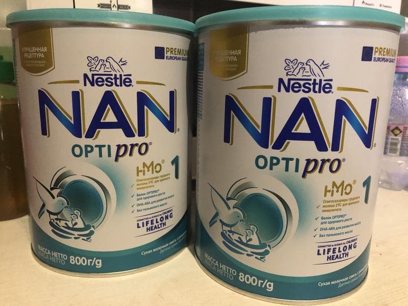 Детская смесь NAN® 1 OPTIPRO® — фото из отзыва «Цена. Качество. Удобство.»