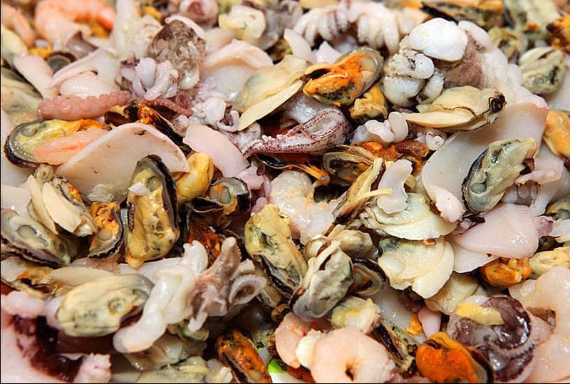 Морской коктейль 1кг. — фото из отзыва «Лучший морской коктейль, который я когда-либо пробовал!»
