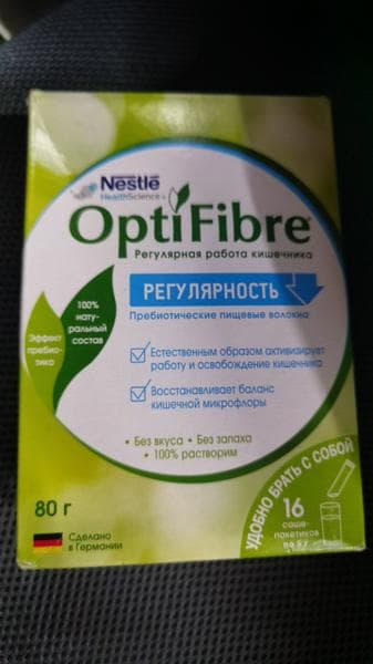 Оптифайбер (OptiFibre) — фото из отзыва «Облегчает симптомы СРК и эффективно помогает при запорах»