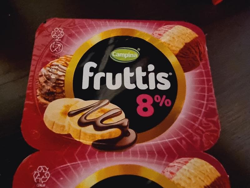 Йогурт Campina Fruttis "Пино-колада" — фото из отзыва «Мои любимые йогурты фруттис» (5 из 6)