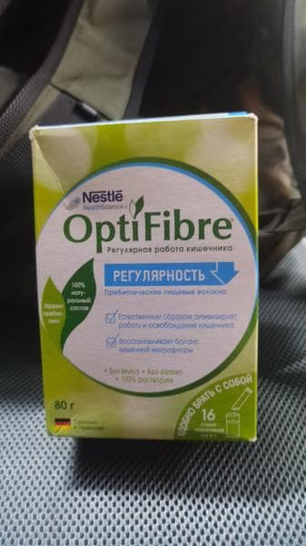 Оптифайбер (OptiFibre) — фото из отзыва «Оптифайбер избавил от проблем со стулом»