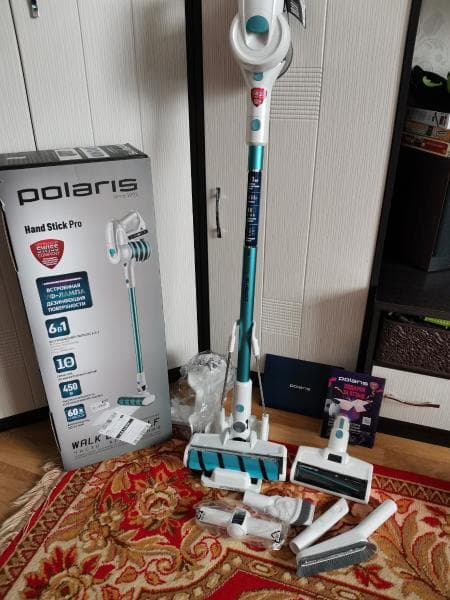 Пылесос Polaris PVCS 4000 — фото из отзыва «Хорошо справляется»