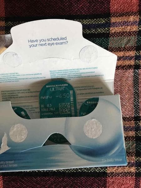 Линзы Bausch+Lomb ULTRA — фото из отзыва «Хорошо справляются с большими нагрузками»