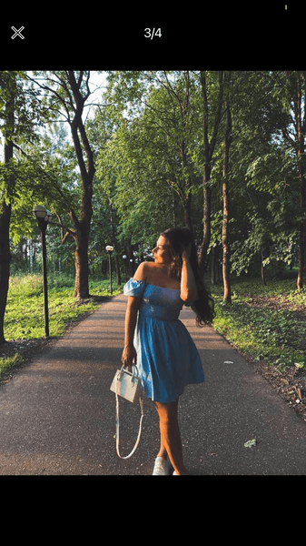 Платье Shein Однотонное — фото из отзыва «Красивое летнее легкое платье» (2 из 3)