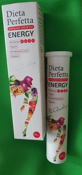 Dieta Perfetta. Энергия — фото из отзыва «Диета Перфетта. Energy. Бодрящий напиток» (1 из 3)