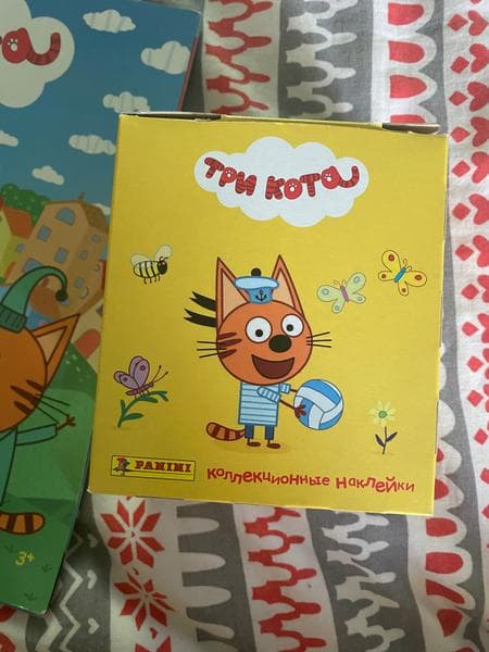 Panini Три кота - альбом для наклеек — фото из отзыва «Увлекательное путешествие с любимыми героями,  или наш новый»