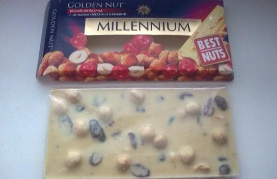 Шоколад "Миллениум" — фото из отзыва «Очень вкусный шоколад»
