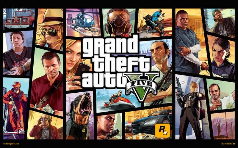 Игра "GTA 5" — фото из отзыва «Одна из лучших сюжетных игр» (2 из 2)