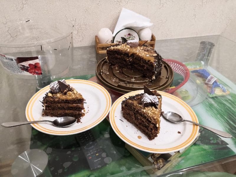Торт Дижон — фото из отзыва «Вкусный и нежный»