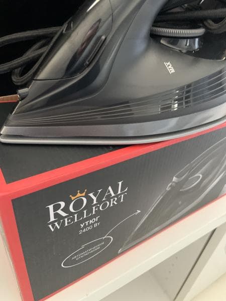 Утюг Royal Wellfort RSI 0124 — фото из отзыва «Прекрасный утюг Royal Wellfort»