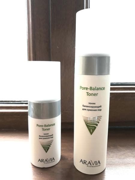 Тоник для проблемной кожи лица Aravia Professional Pore-Balance toner — фото из отзыва «Эффективный тоник  по бюджетной цене» (1 из 4)