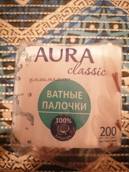 Ватные палочки Aura  — фото из отзыва «Удобно»