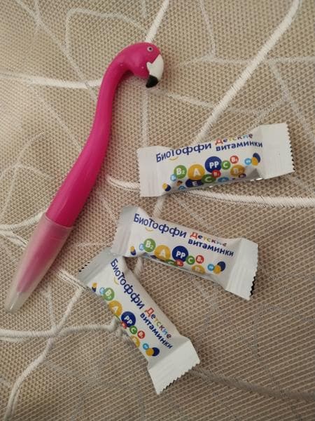 БиоТоффи детские витаминки — фото из отзыва «Очень хорошие витамины для детей!» (1 из 3)