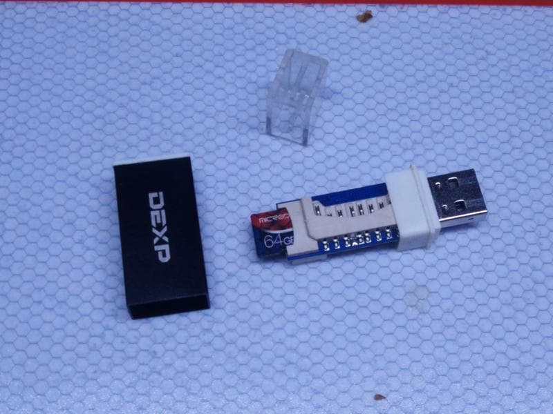 Картридер DEXP PM-01 — фото из отзыва «Мал китаенок, но удал» (1 из 9)