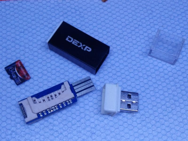 Картридер DEXP PM-01 — фото из отзыва «Мал китаенок, но удал» (4 из 9)