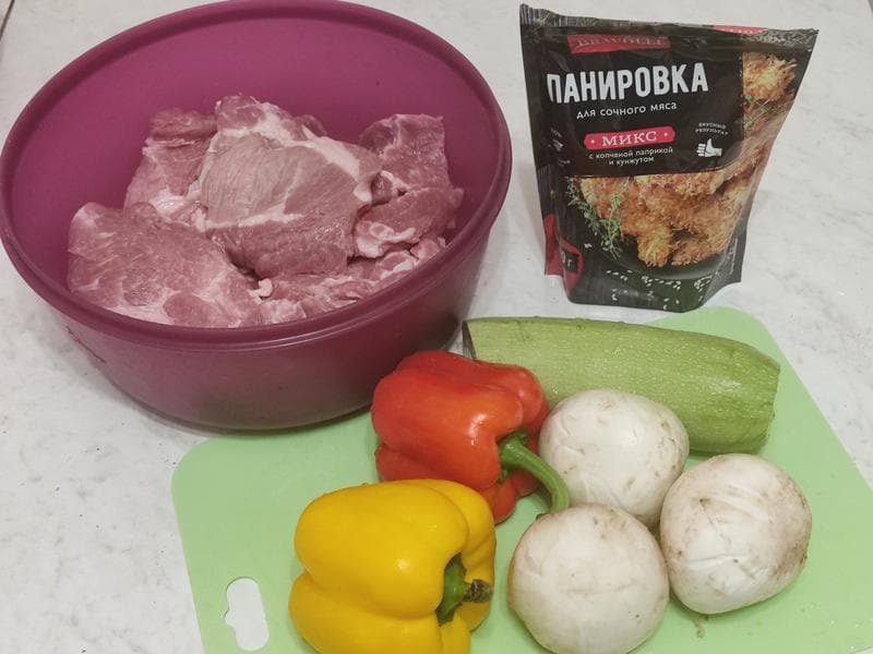 Панировка для мяса Bravolli — фото из отзыва «Чем удивить гостей на новый год? У меня есть идея» (3 из 6)