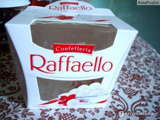 Конфеты Raffaello — фото из отзыва «Рай»