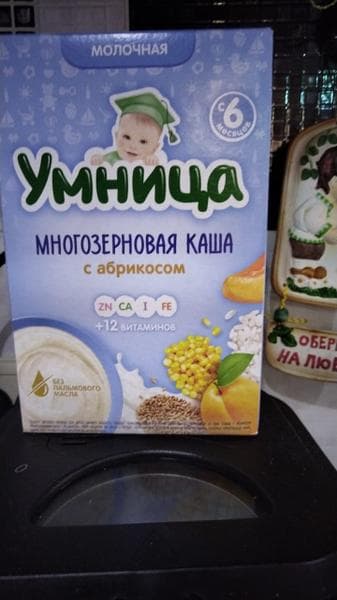 Детская каша "Умница" — фото из отзыва «Очень вкусная кашка»