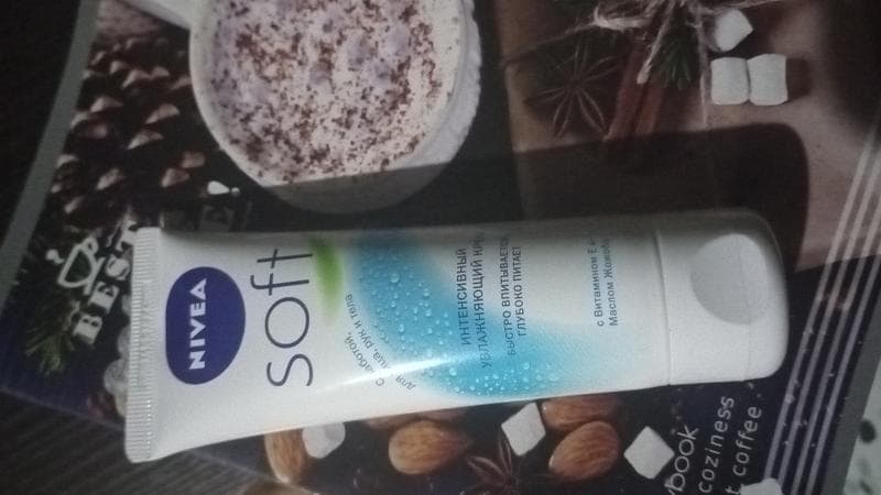 Крем Nivea Soft — фото из отзыва «Хороший крем😍»
