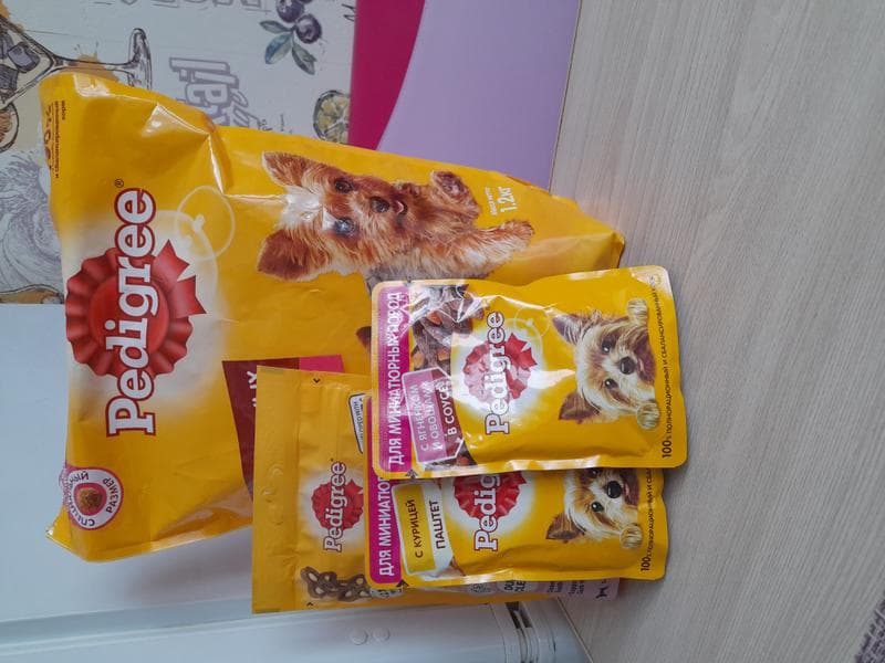 Pedigree — фото из отзыва «Лучший корм для моего питомца!»
