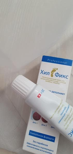 ХилФикс — фото из отзыва «ХилФикс -качественное ранозаживляющее средство для пяток!»