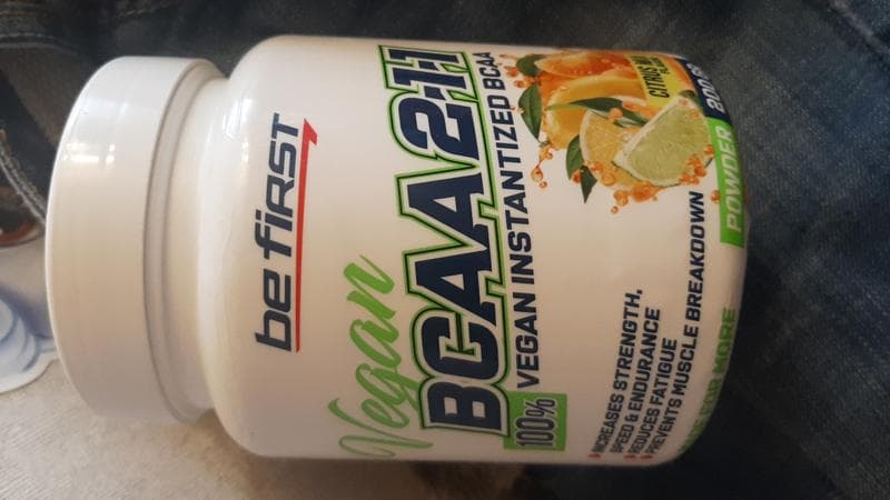 BE FIRST BCAA 2:1:1 — фото из отзыва «Недавно попробовал веганскую bcaa.»