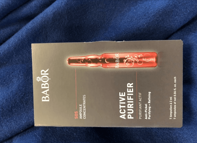 Ампулы для проблемной кожи лица Babor Ampoule Concentrates SOS Active Purifier — фото из отзыва «Бабор как всегда радует»