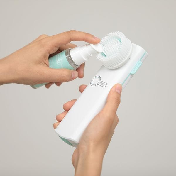 Щеточка для умывания VANAV Bubble Cleanser — фото из отзыва «Хорошо очищает кожу и делает легкий массаж.»