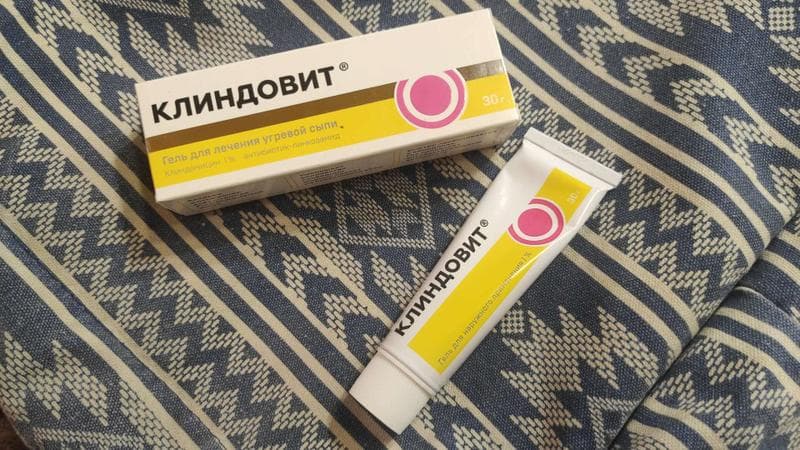 Гель Акрихин Клиндовит — фото из отзыва «Первое средство, после которого у меня не щиплет кожу.» (1 из 2)