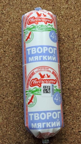 Творог "Свитлогорье" мягкий 4% — фото из отзыва «Нежный и вкусный.» (2 из 2)