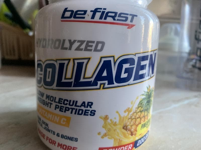 Collagen powder   Be First — фото из отзыва «Коллаген поддерживал суставы в здоровом виде»