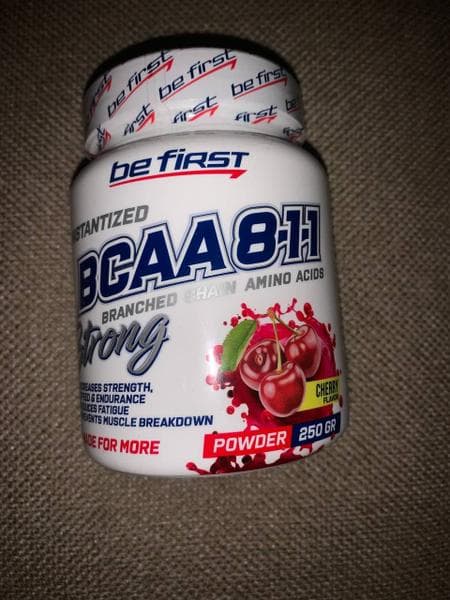 Be First BCAA 8:1:1 Instantized powder 250 гр — фото из отзыва «Подороже, но и поэффективнее классического бцаа»