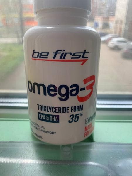 Be first omega 3 — фото из отзыва «Омега-3 является важной добавкой так как содержит в себе нез»