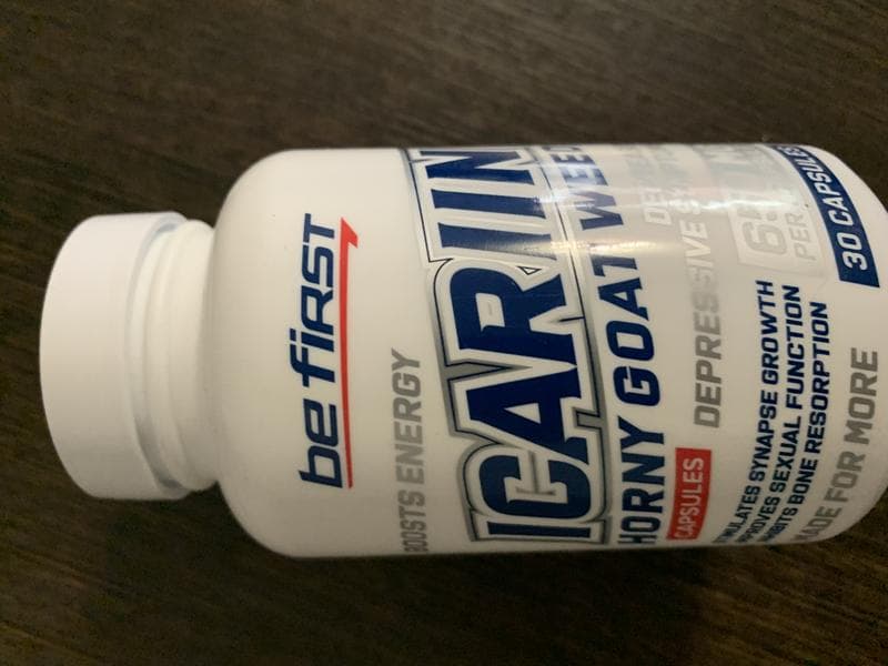 Be First Icariin (икариин) 30 капсул — фото из отзыва «Растительная добавка для повышения уровня тестостерона»