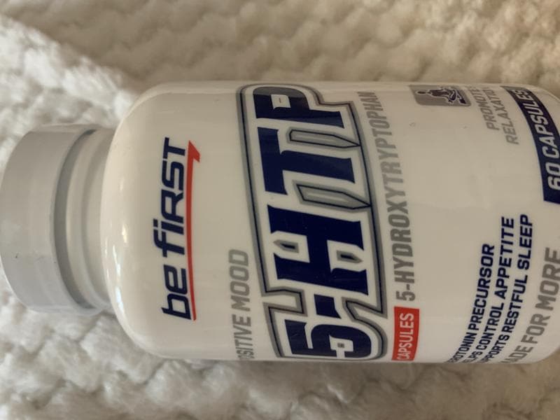 Be First 5-HTP (5-гидрокситриптофан) 60 капсул — фото из отзыва «Сказал нет депрессиям и нервным срывам»