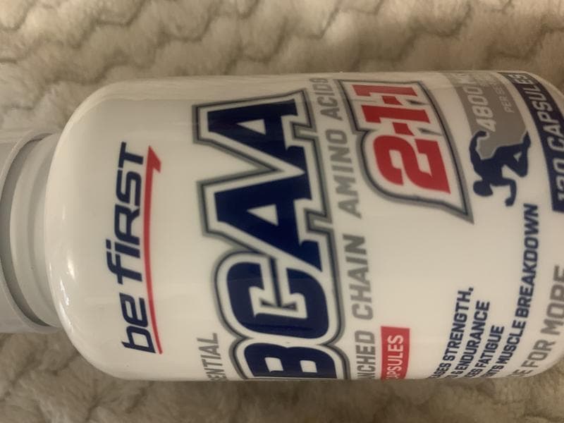 Be First BCAA Capsules, 120 капсул — фото из отзыва «Для лучших достижений в спорте я принимаю бцаа»