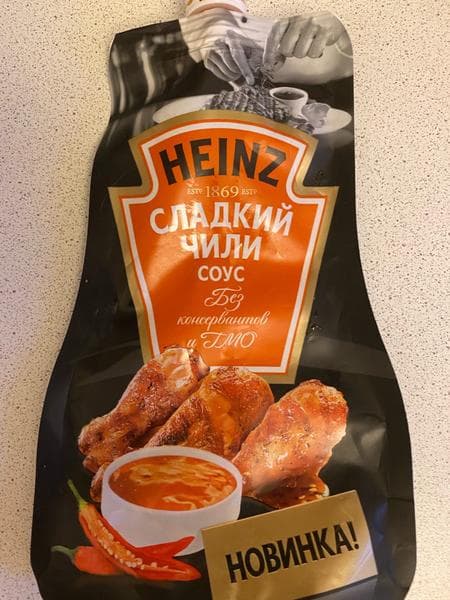 Соус HEINZ Сладкий чили — фото из отзыва «Идеален для куриных крыльев и наггетсов»
