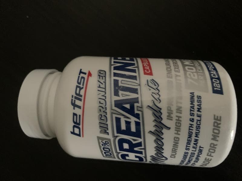 Be First Креатин Creatine Monohydrate Capsules 120 — фото из отзыва «В капсулах это удобно»