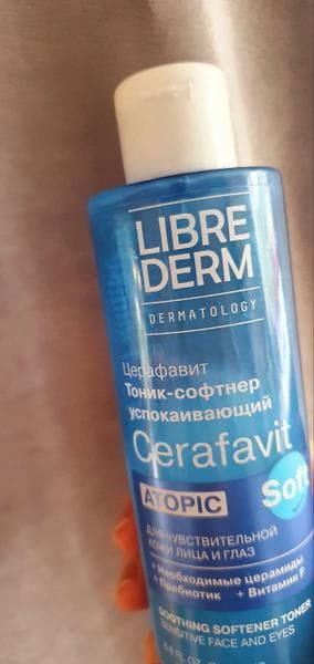 Успокаивающий тоник-софтнер Librederm Cerafavit — фото из отзыва «Самый лучший тоник» (2 из 2)