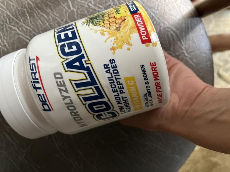 Collagen powder   Be First — фото из отзыва «Упругость кожи помогает поддержать»