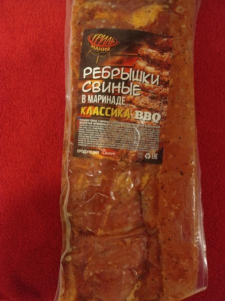 Ребрышки свиные в маринаде Классика "Самсон" — фото из отзыва «Самые вкусные свиные ребра!»