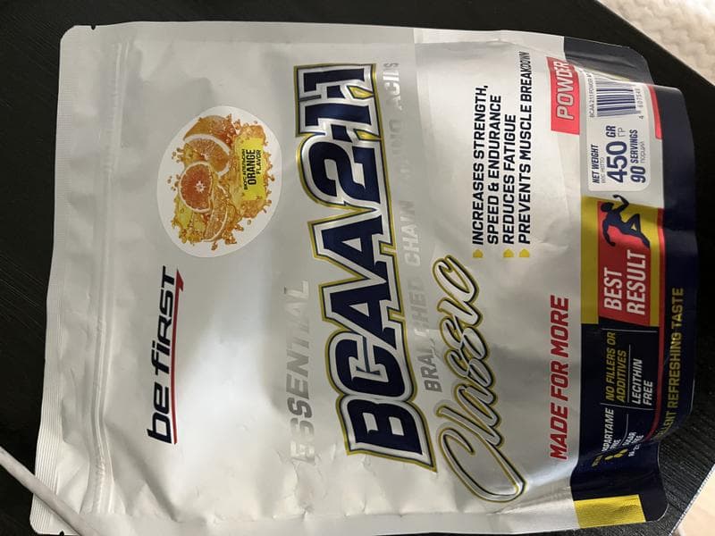 Be First BCAA 2:1:1 Powder 450 гр — фото из отзыва «Состав, цена, действие на мышцы»