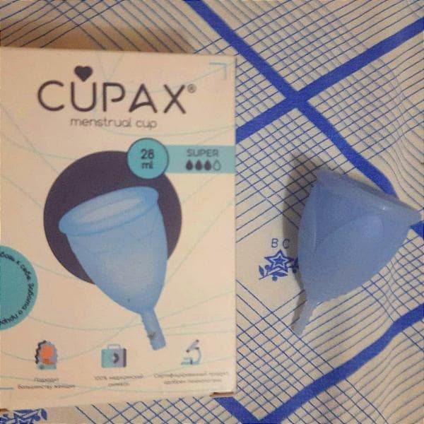 Менструальная чаша Cupax — фото из отзыва «Удобно, безопасно и экономично!»