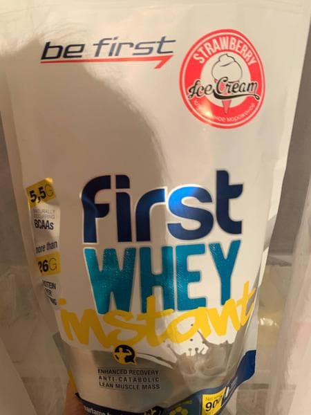 Be First First Whey Instant Сывороточный протеин — фото из отзыва «Сытный и полезный»
