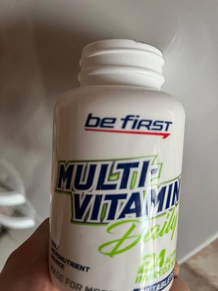 Be First Multivitamin Daily 90 таблеток — фото из отзыва «24 активных компанента»