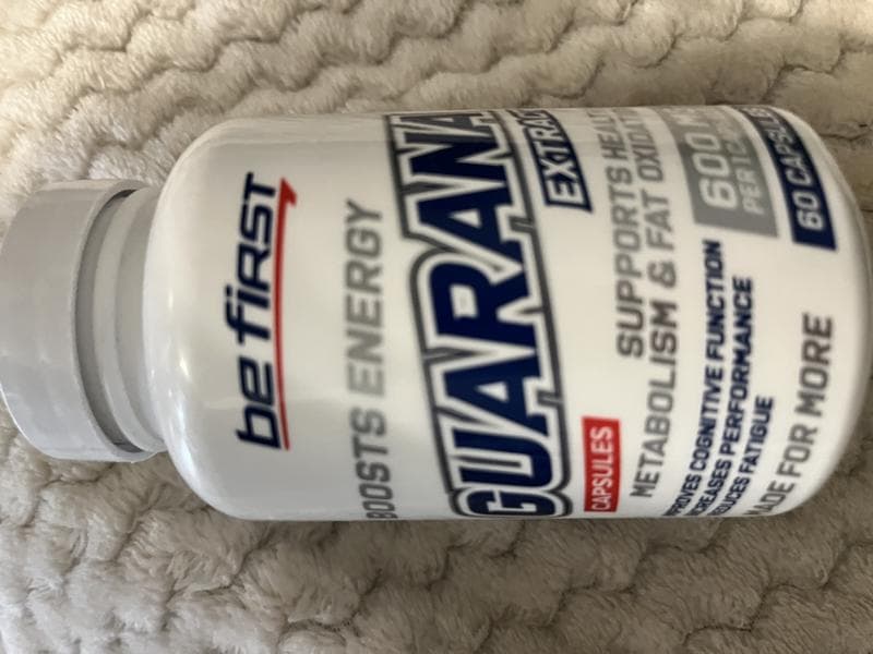 Be first guarana 60 капсул — фото из отзыва «Природный энергетик, замечательно работает»